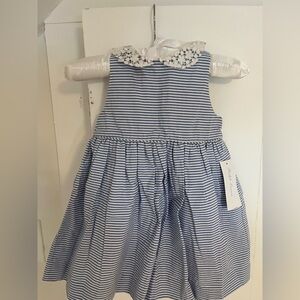 Baby Ralph Lauren seersucker dress, 12 M